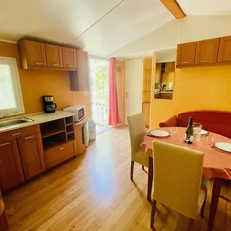 Mobil-home Confortable Avec Terrasse Au Calme - Api-1-52-915 Campingplatz Camon (Languedoc-Roussillon)