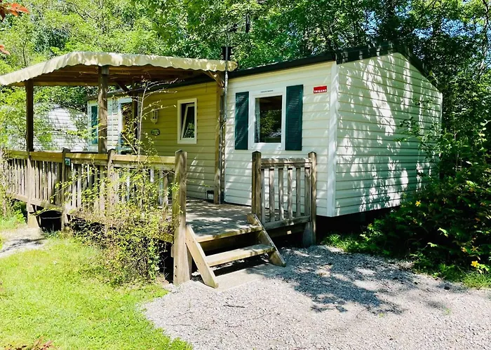 Mobil-home Confortable Avec Terrasse Au Calme - Api-1-52-915 אתר קמפינג *