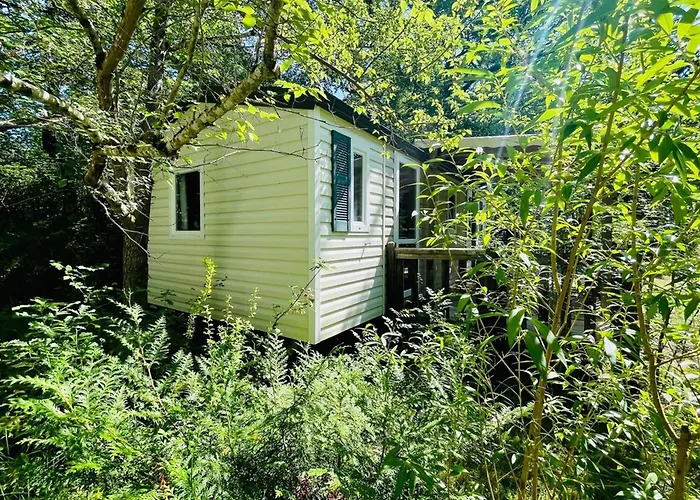 Mobil-home Confortable Avec Terrasse Au Calme - Api-1-52-915 Camon (Languedoc-Roussillon)