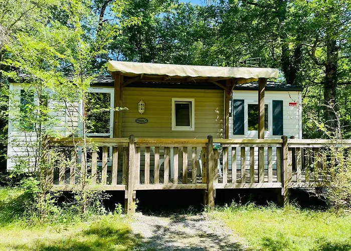 Mobil-home Confortable Avec Terrasse Au Calme - Api-1-52-915 * Camon (Languedoc-Roussillon)
