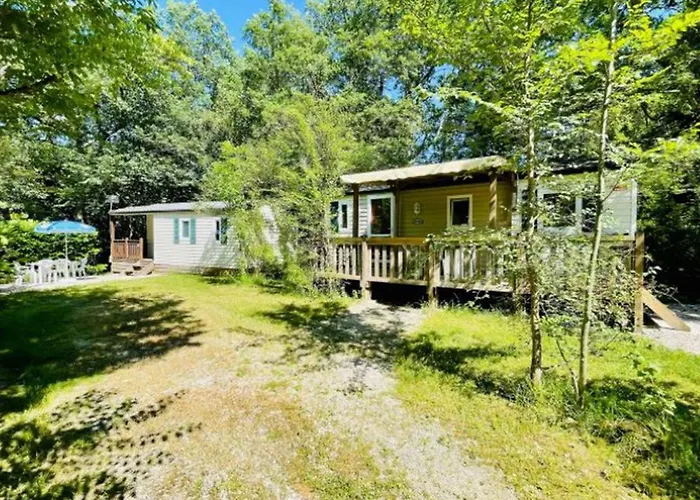 Mobil-home Confortable Avec Terrasse Au Calme - Api-1-52-915 Campingplatz *